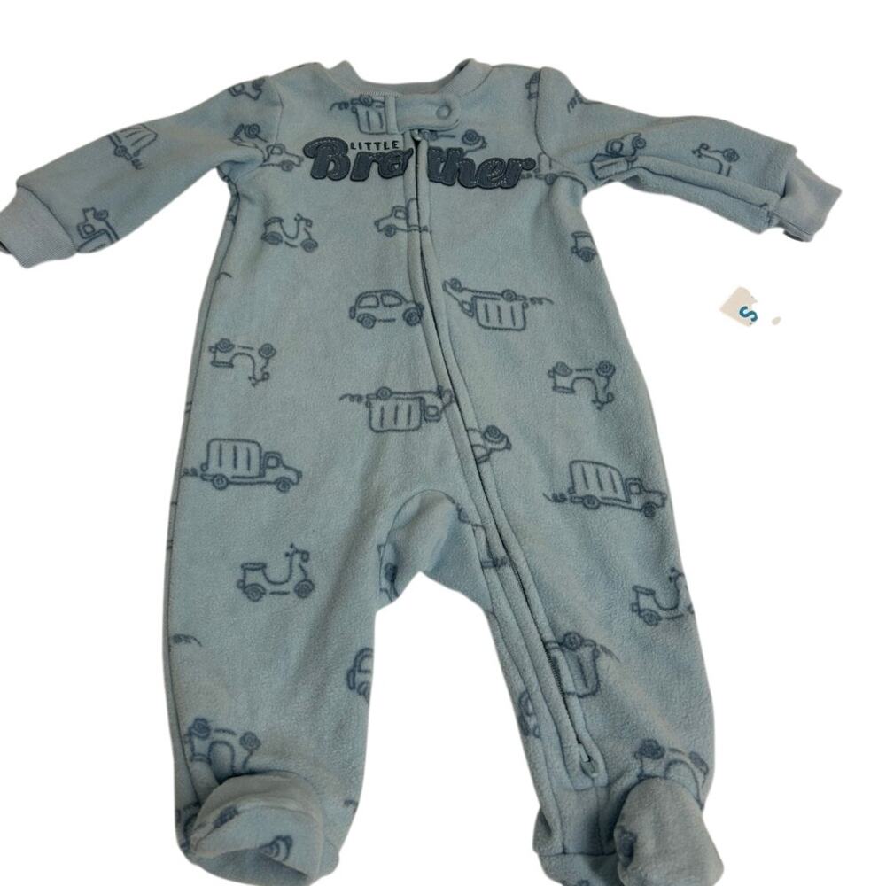 Carters microfleece footed sleep & play one piece pajamas Little Brother